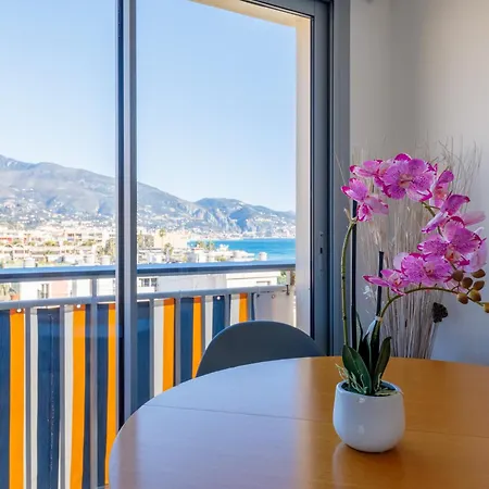 Vue Mer, Terrasse & Garage Prive, Lumineux A 2 Min De La Apartment Roquebrune-Cap-Martin